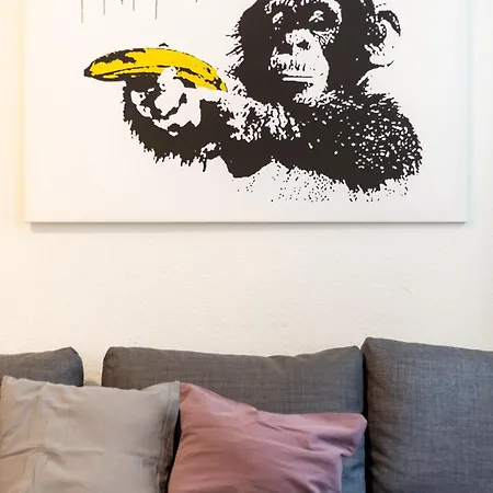 Ko-living - Haendel & Street Art Design - Altstadt - Zentral - Kueche - Smart Tv - Mehrere - Bis Zu 6 P * Halle (Saale)