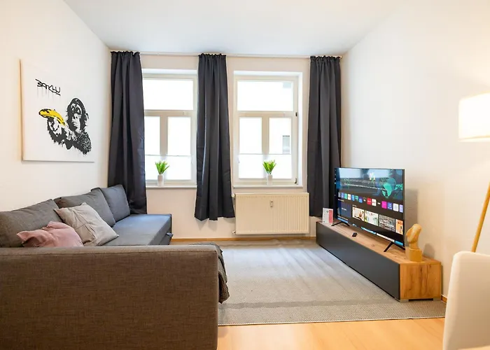 In Der Kutschgasse - Altstadt - Parkplatz Nach Verfuegbarkeit - Kueche - Wifi - Powered By Ko-living Halle (Saale)